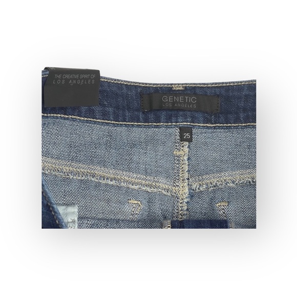 new Genetic Denim ☻ Festival Flower Patch Denim Mini Skirt ☻ Studio City ☻ 25 ☻︎ - Picture 10 of 16